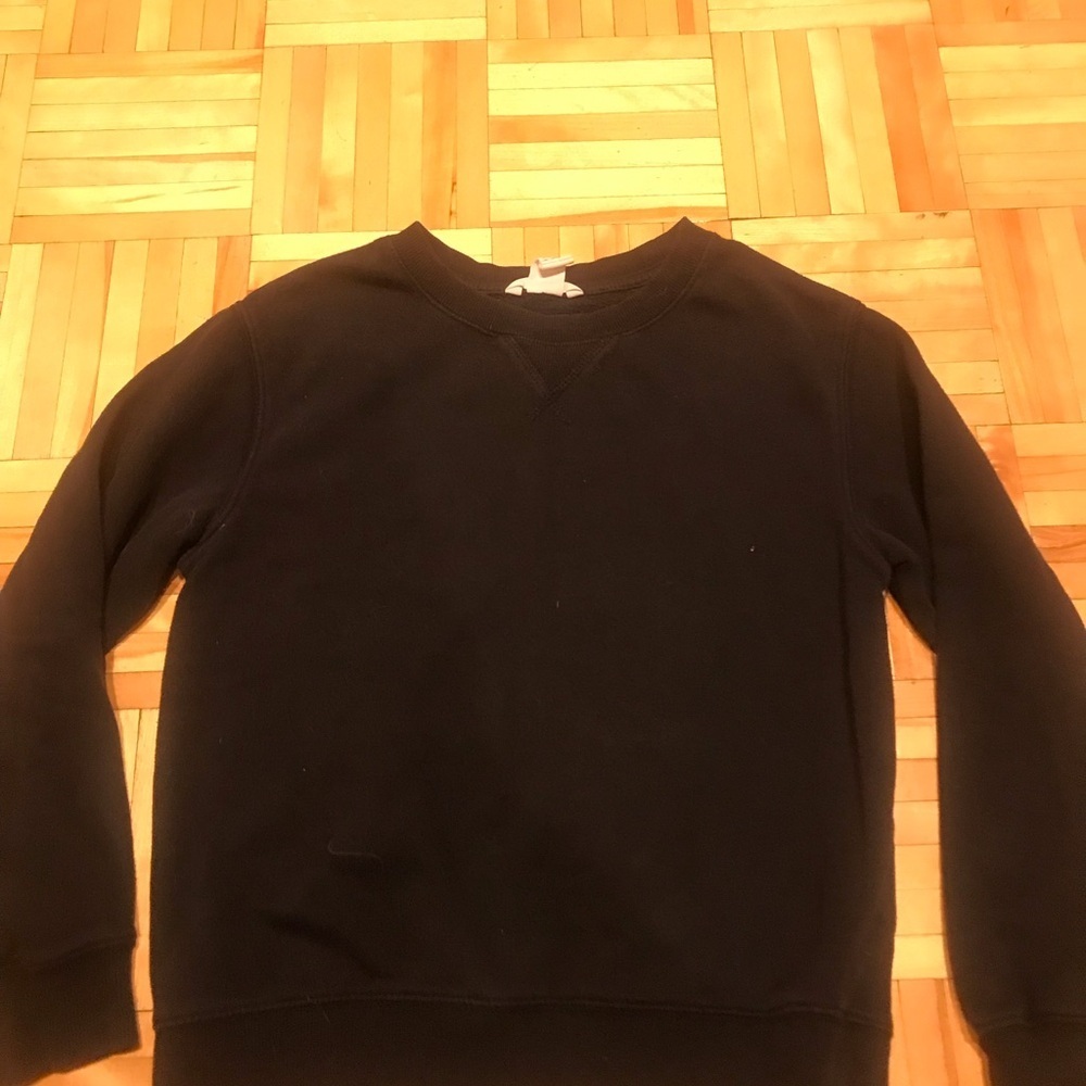H&M Kids Black Crewneck Top
